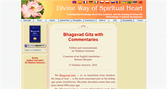 Desktop Screenshot of bhagavadgita.swami-center.org