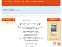 Tablet Screenshot of ecopsychologie.swami-center.org