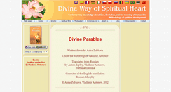 Desktop Screenshot of parables.swami-center.org