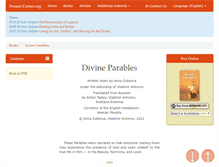Tablet Screenshot of parables.swami-center.org