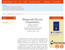 Tablet Screenshot of bhagavad-gita.swami-center.org