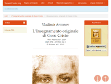 Tablet Screenshot of gesucristo.swami-center.org