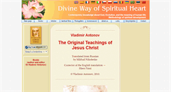 Desktop Screenshot of jesusteaching.swami-center.org