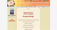 Desktop Screenshot of ecopsychology.swami-center.org