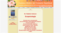 Desktop Screenshot of ecopsicologia-es.swami-center.org
